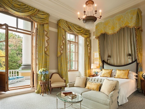 Four Seasons Lion Palace luxury suite interior St Petersburg hotel