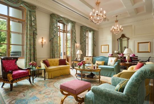 Four Seasons Lion Palace Presidential suite interior St Petersburg hotel