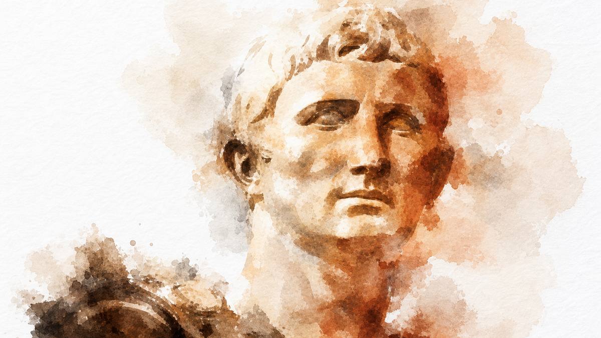 AI illustration of Marcus Cicero, 54 BC